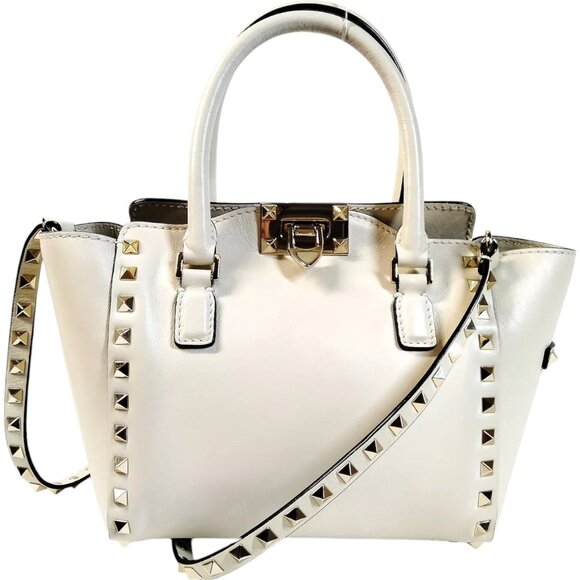 Valentino Handbags - 817405BA (X6) Valentino Garavani Crossbody Bag White Leather
